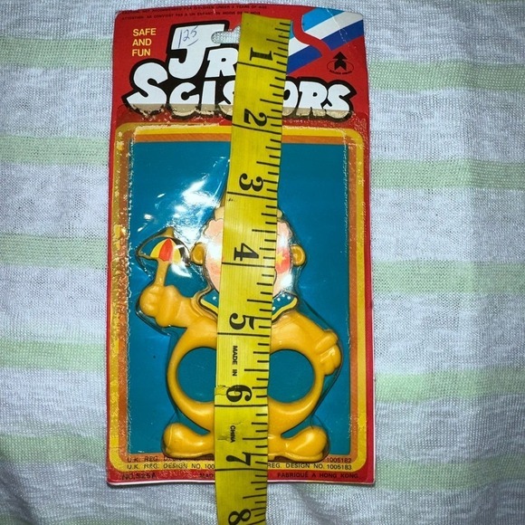NOS Vintage Jr Scissors Clown Design Hong Kong - Picture 5 of 6